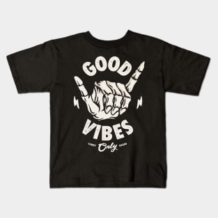 good vibes Kids T-Shirt